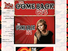 Tablet Screenshot of comeback60s.adsprod.fr